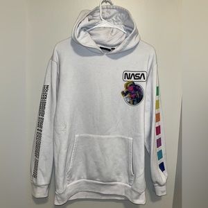 White NASA hoodie